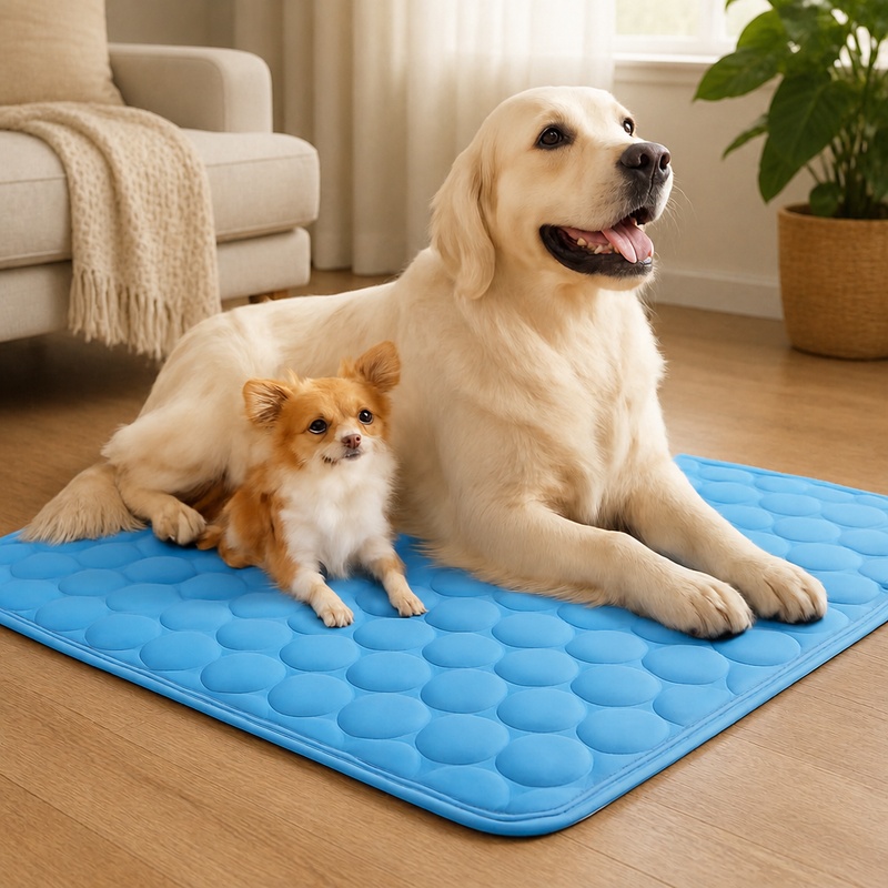Bedding - Ice Silk Cooling Mat for Pets,