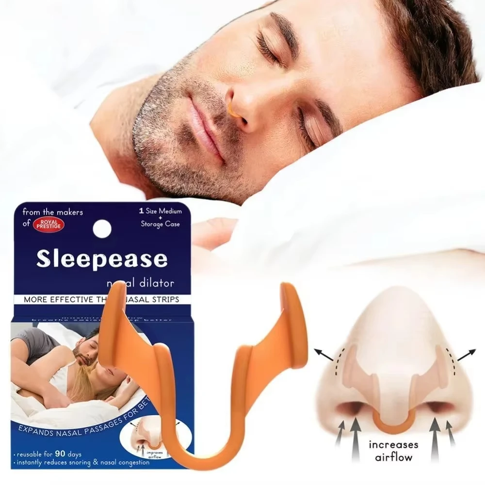 Anti Snore Contour Pillow - Silicone Anti Snoring Nasal Dilator Nose