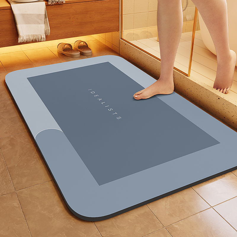 ANTI SLIP QUICK DRY ABSORBENT  - Quick Dry Diatomite Bath Mat ulasan dan harga