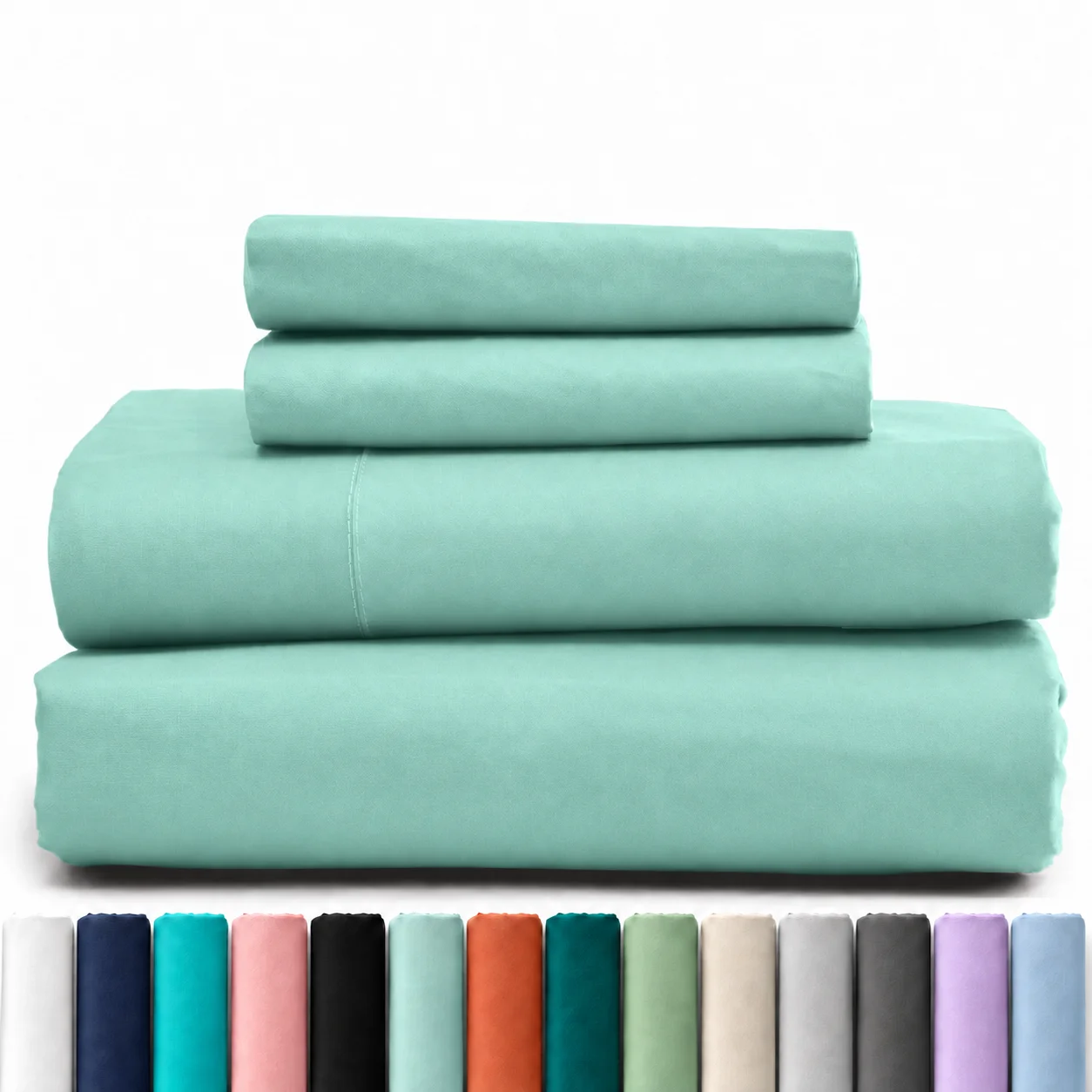 Sheet Set, Breathable & Coolin - Fitted Bed Sheets Deep Pocket ulasan dan harga