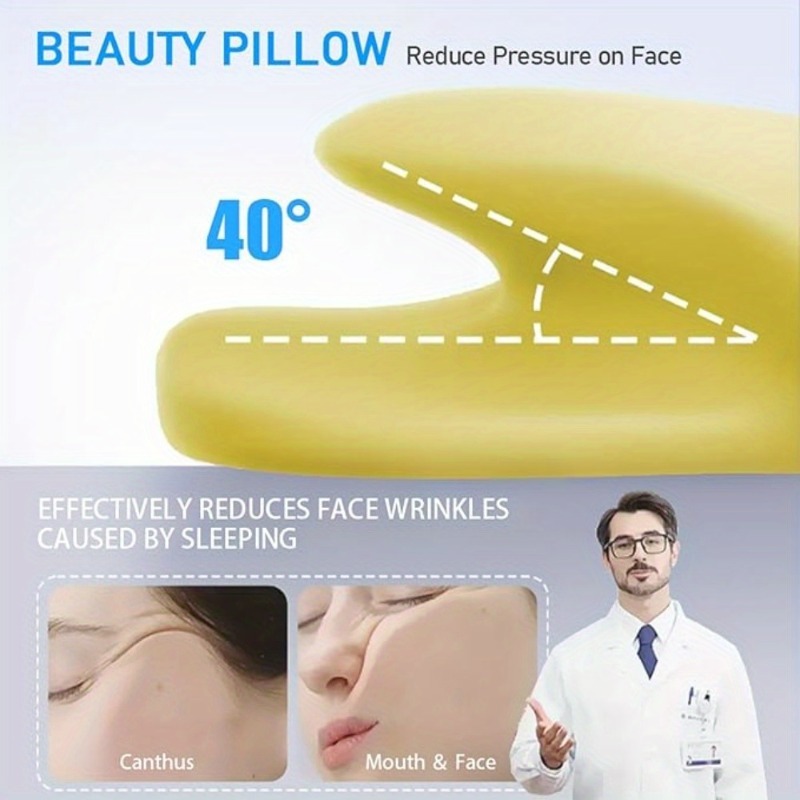 1pcs Ergonomic Memory Foam Cer - Memory Foam Orthopedic Pillow Neck Pain ulasan dan harga