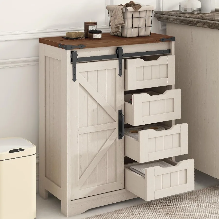 Farmhouse bathroom storage cab - Storage & Organization ulasan dan harga