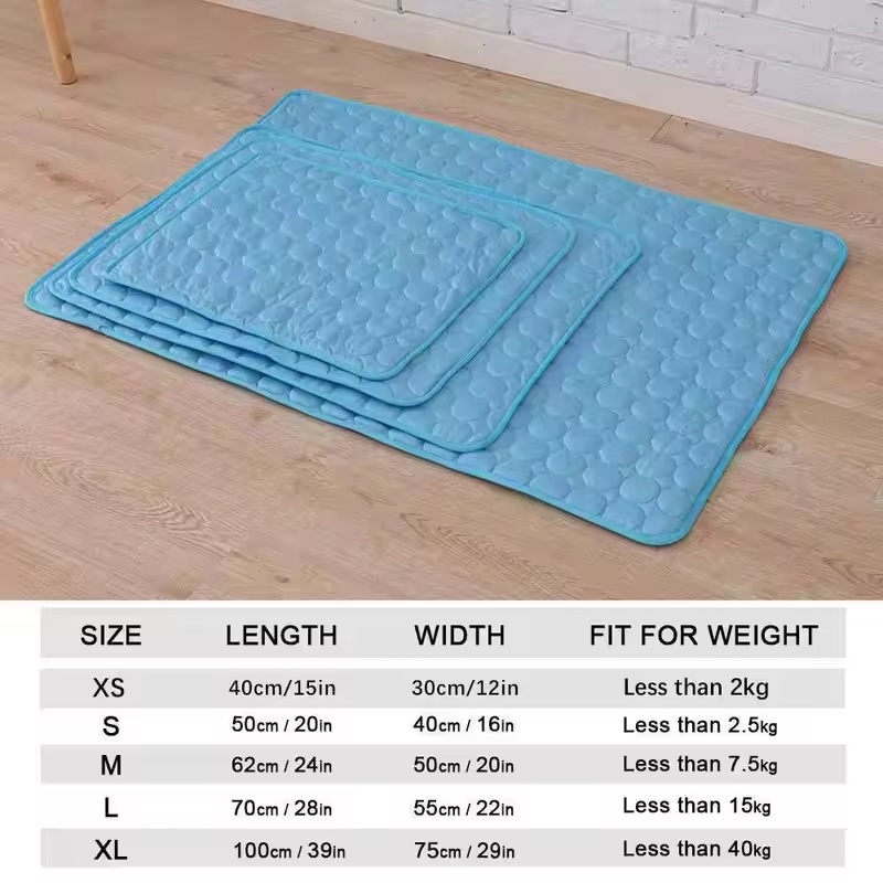 Ice Silk Cooling Mat for Pets, - Bedding ulasan dan harga
