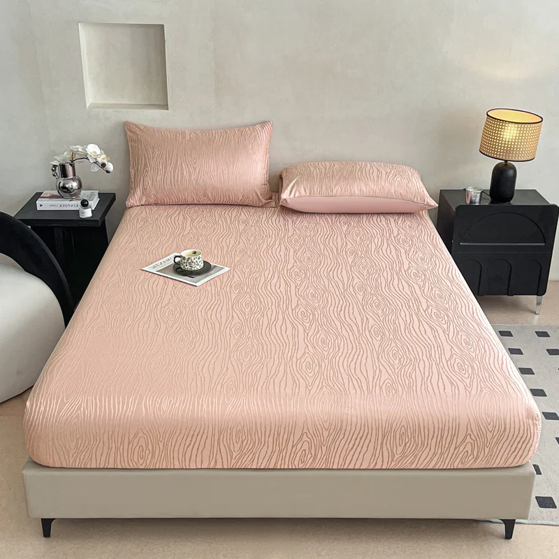 Fashion Ripple Jacquard Fitted - Fitted Bed Sheets Deep Pocket ulasan dan harga
