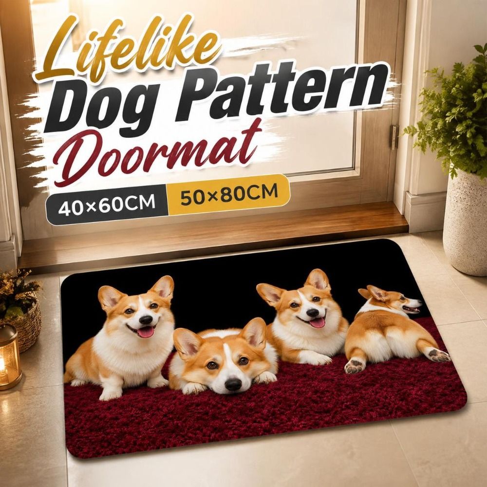 Durable Diatomite Dog Pattern  - Quick Dry Diatomite Bath Mat ulasan dan harga