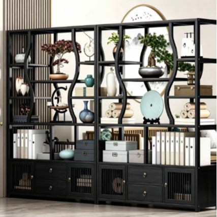 LMM solid wood tea storage rac - Storage & Organization ulasan dan harga
